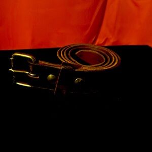Leather belt size 40